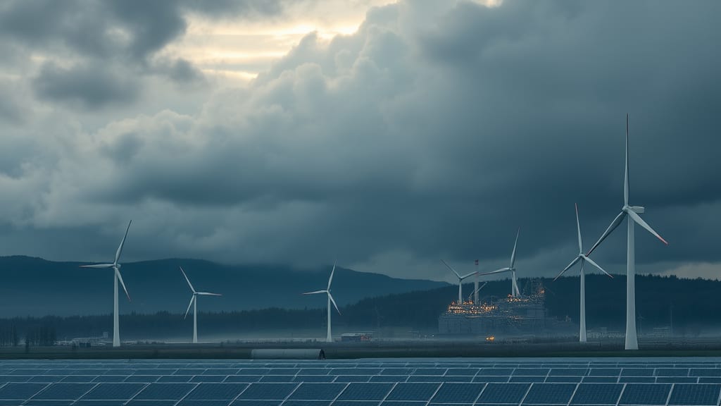 Fotografía que ilustra la noticia: El Reino Unido investiga en los Lores la amenaza de los Dunkelflaute para el sistema eléctrico de 2030