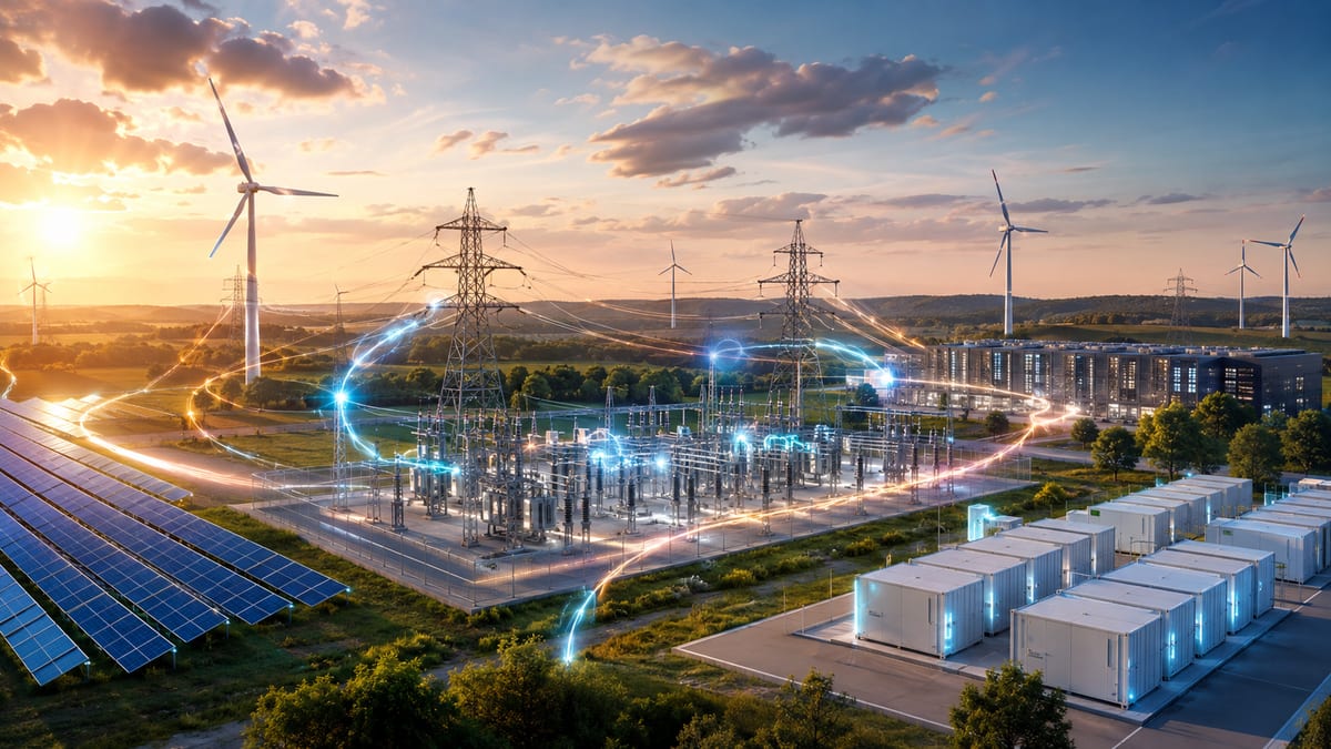 Fotografía que ilustra la noticia: La CNMC reforma el control de tensión para que baterías, renovables e industria cobren por la potencia reactiva