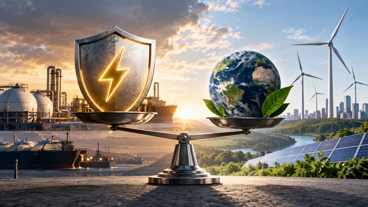 Fotografía que ilustra la noticia: La seguridad energética adelanta al clima como prioridad para el 60% de los expertos, según Bureau Veritas