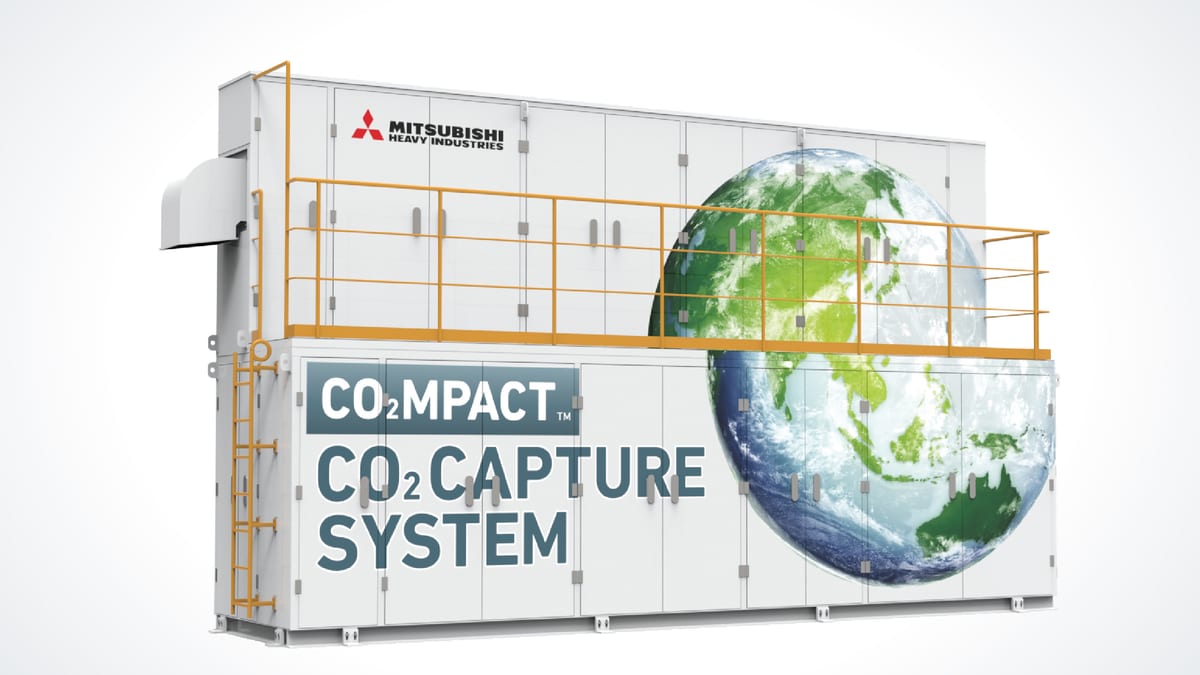 Fotografía que ilustra la noticia: Mitsubishi Heavy Industries amplía su captura de CO2 con un módulo de 450.000 toneladas anuales