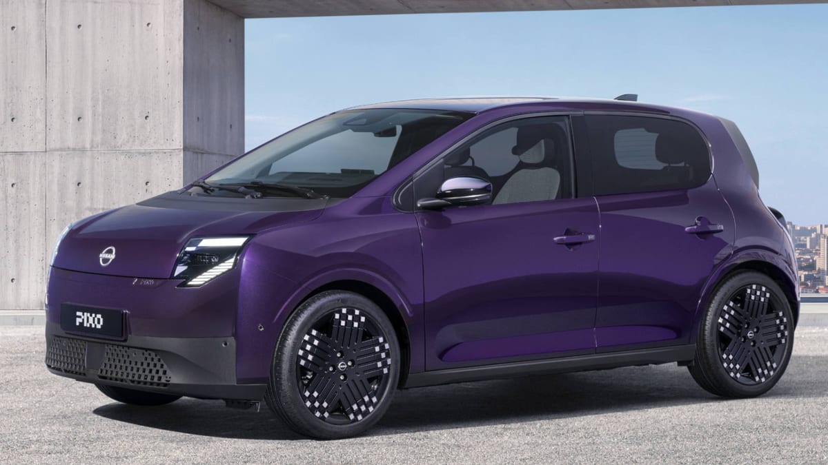 Fotografía que ilustra la noticia: Nissan vuelve al segmento A con el Pixo eléctrico: 259 km de autonomía y carga rápida de serie