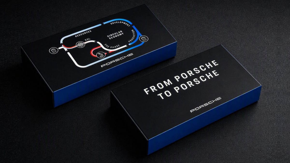 Fotografía que ilustra la noticia: Porsche fabrica celdas con cátodos 100% reciclados y prevé usarlas en baterías desde 2028