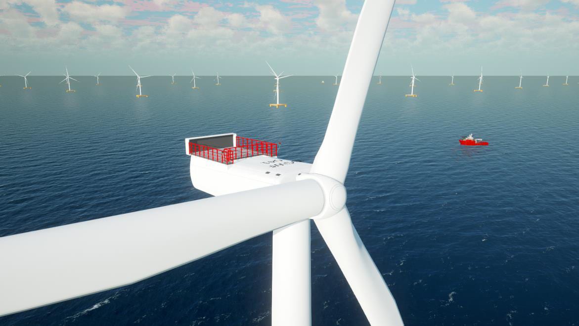 Fotografía que ilustra la noticia: Sumitomo entra en el eólico flotante Gwynt Glas con un tercio del capital